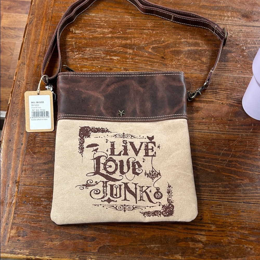 Live Love Junk Crossbody Bag - Sixtease